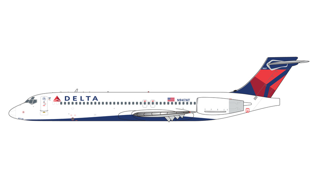 Delta Boeing 717-200 N947AT GeminiJets GJDAL2361 Scale 1:400