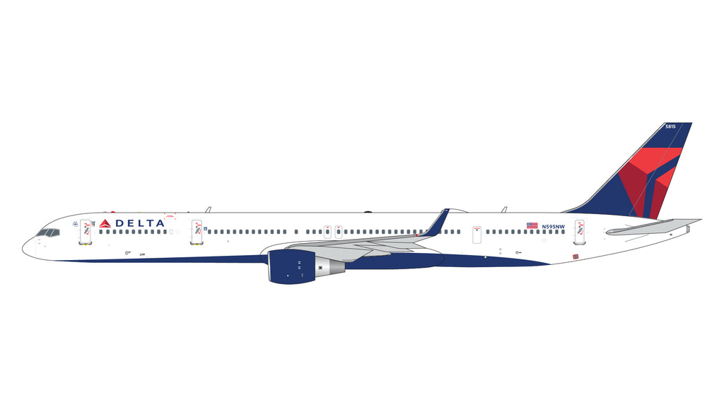 Delta Boeing 757-300 N595NW GeminiJets GJDAL2362 Scale 1:400