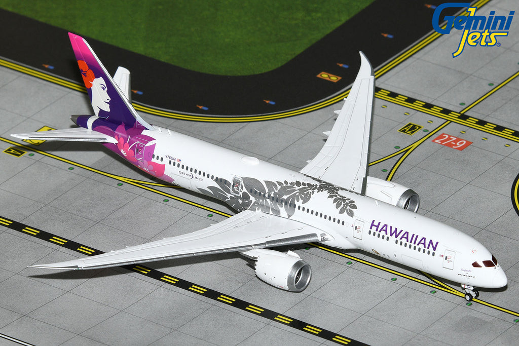 Hawaiian Airlines Boeing 787-9 N780HA GeminiJets GJHAL2047 Scale 1:400