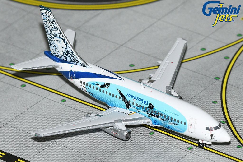 Aviatsa Boeing 737-200 HR-MRZ Bay Islands GeminiJets GJLEM2244 Scale 1:400
