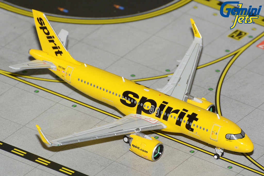 Spirit Airbus A320neo N971NK GeminiJets GJNKS2201 Scale 1:400