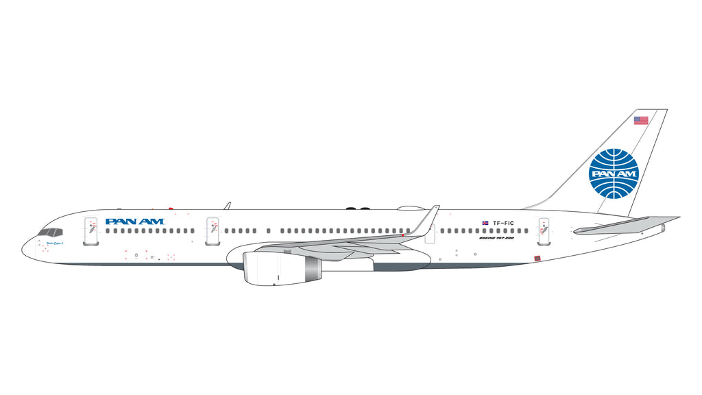 Pan Am Boeing 757-200 TF-FIC Yankee Clipper II GeminiJets GJPAA2380 Scale 1:400
