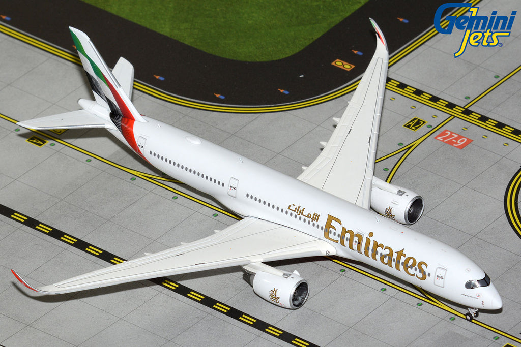 Emirates Airbus A350-900 A6-EXB GeminiJets GJUAE2330 Scale 1:400