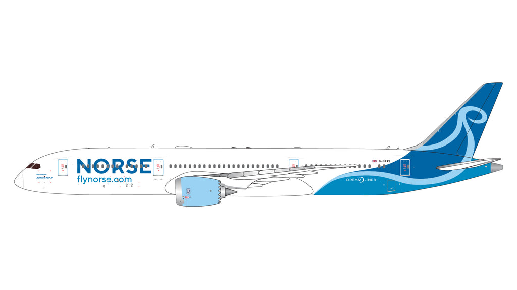 Norse Atlantic UK Boeing 787-9 G-CKWS GeminiJets GJUBT2373 Scale 1:400