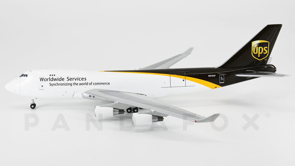 UPS Boeing 747-400F N572UP GeminiJets GJUPS861BS Scale 1:400