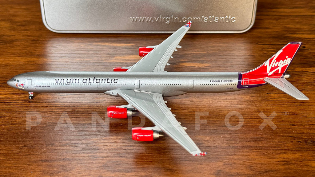 Virgin Atlantic Airbus A340-600 G-VOGE GeminiJets GJVIR390 Scale 1:400