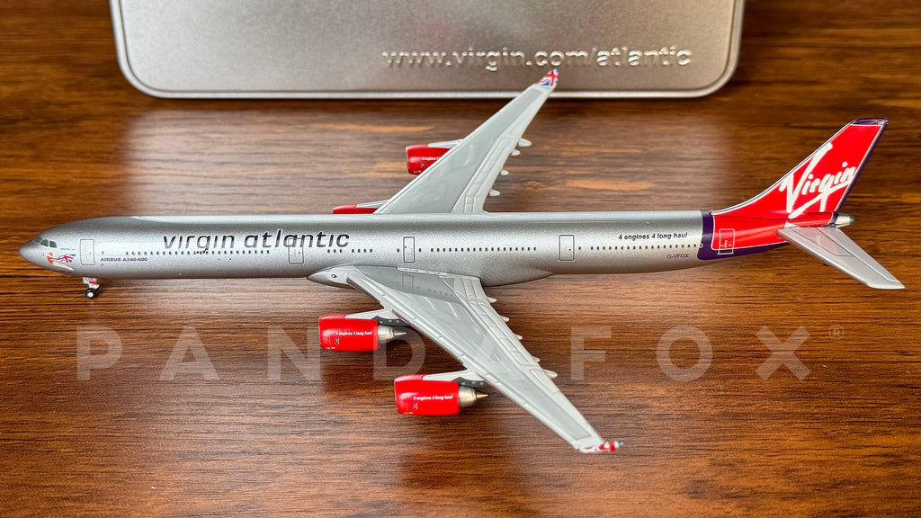 Virgin Atlantic Airbus A340-600 G-VFOX GeminiJets GJVIR391 Scale 1:400