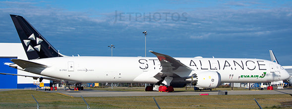 EVA Air Boeing 787-10 B-17812 Star Alliance JC Wings JC2EVA0366 XX20366 Scale 1:200
