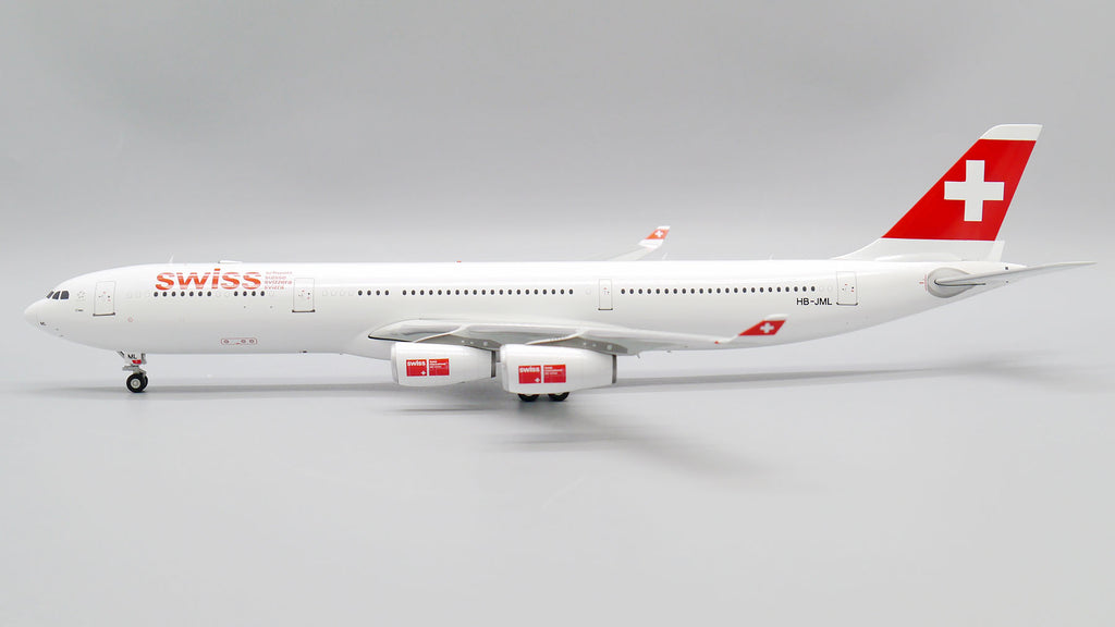Swiss Airbus A340-300 HB-JML JC Wings JC2SWR0213 XX20213 Scale 1:200