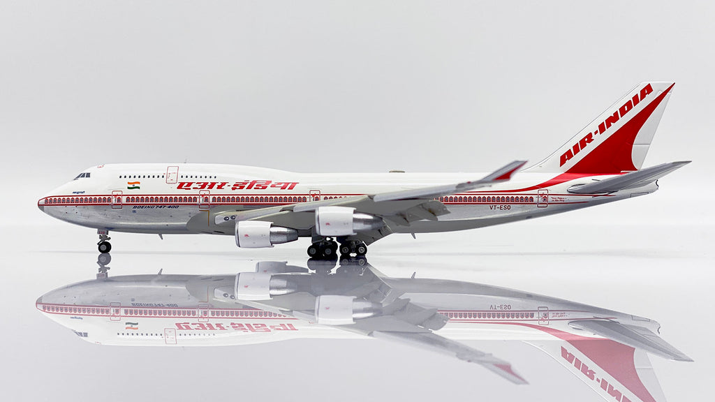 Air India Boeing 747-400 Flaps Down VT-ESO JC Wings JC4AIC0033A XX40033A Scale 1:400