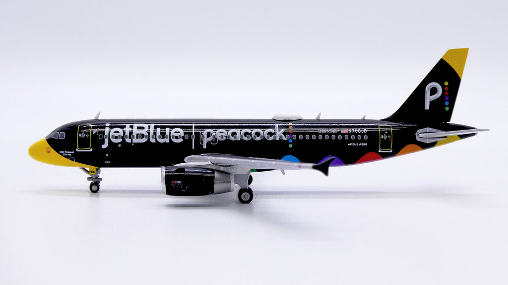 JetBlue Airbus A320 N706JB Peacock JC Wings JC4JBU0195 XX40195 Scale 1:400