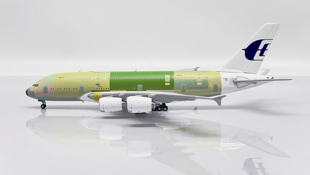 Malaysia Airlines Airbus A380 F-WWSG Bare Metal JC Wings JC4MAS471 XX4471 Scale 1:400