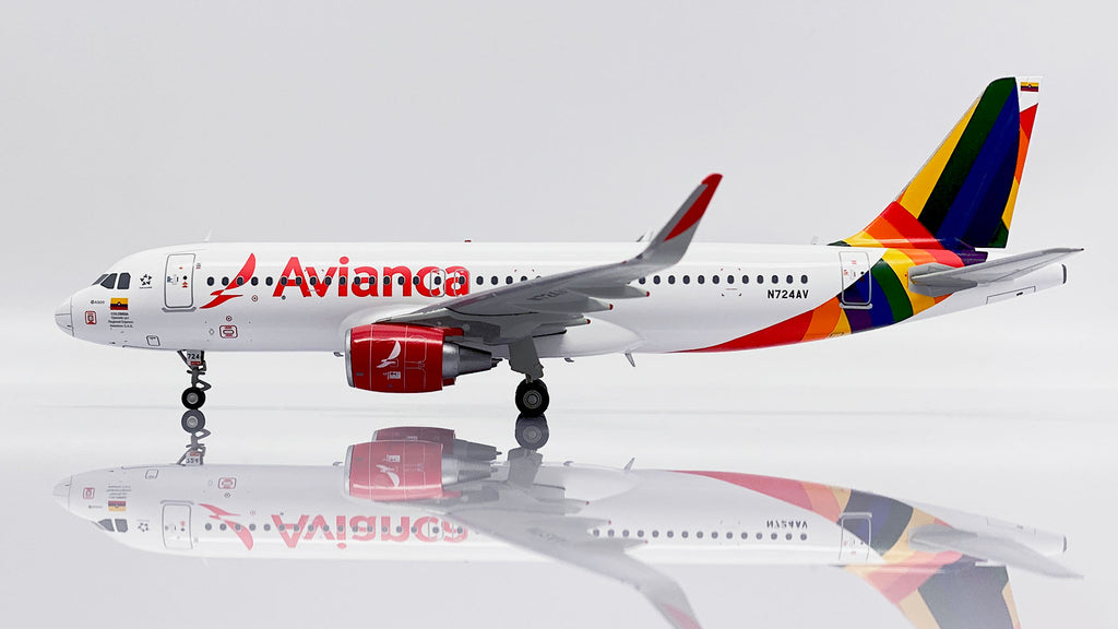 Avianca Airbus A320 N724AV Pride JC Wings LH2AVA434 LH2434 Scale 1:200