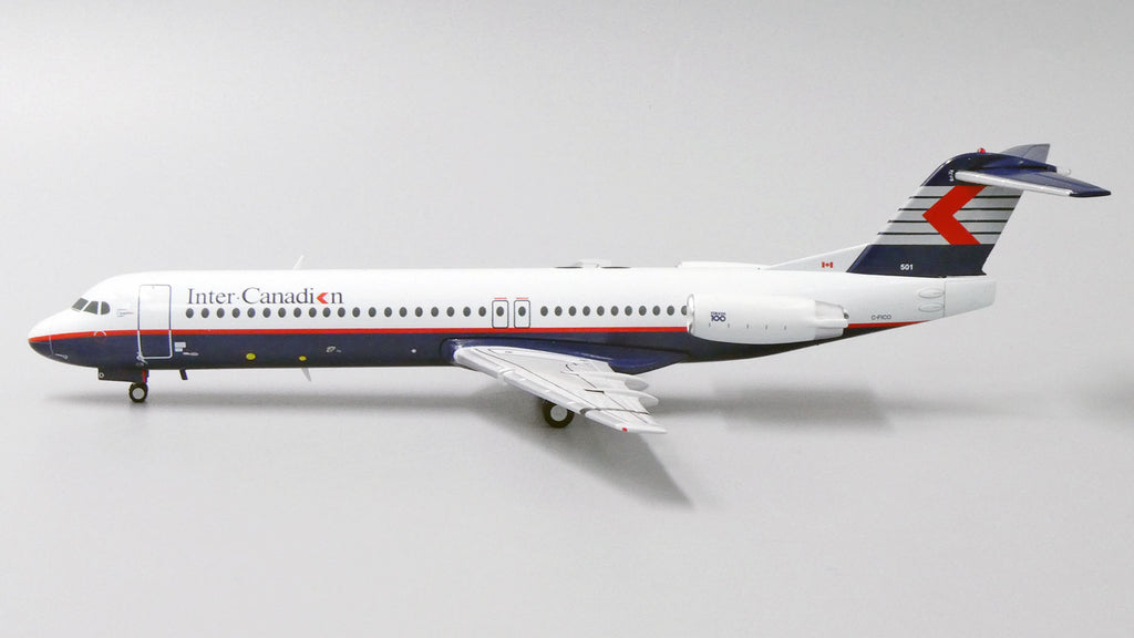Inter-Canadien Fokker 100 C-FICO JC Wings LH2ICN211 LH2211 Scale 1:200