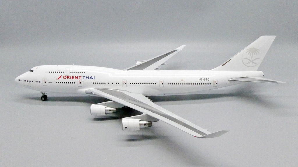 Orient Thai Airlines Boeing 747-400 HS-STC With FWDP Keychain JC Wings LH2OEA255 LH2255 Scale 1:200