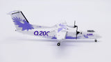 House Color Bombardier Dash 8 Q200 C-FBCS JC Wings LH4295 Scale 1:400