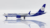 Belavia Boeing 737 MAX 8 EW-528PA JC Wings LH4BRU247 LH4247 Scale 1:400
