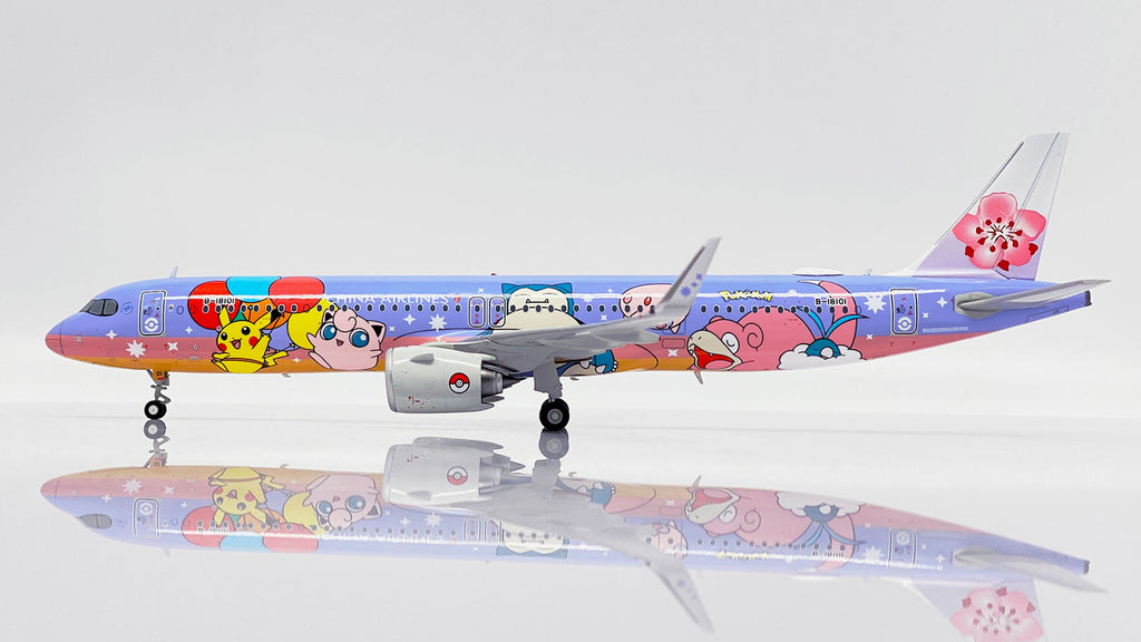 China Airlines Airbus A321neo B-18101 JC Wings SA2CAL025 SA2025 Scale 1:200