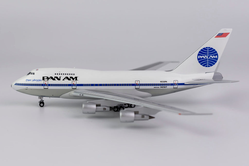 Pan Am Boeing 747SP N533PA Clipper Liberty Bell NG Model 07022 Scale 1:400