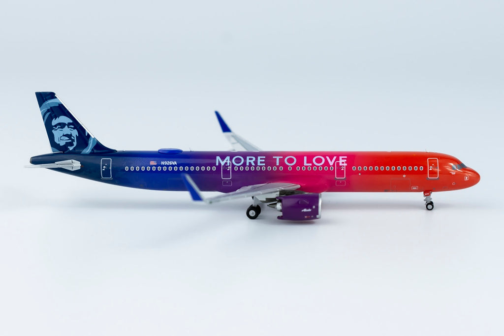 Alaska Airlines Airbus A321neo N926VA More To Love NG Model 13036 Scale  1:400