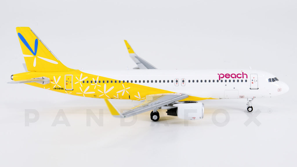 Peach Aviation Airbus A320 JA08VA Fly Peach To Amami Panda Models 202110  Scale 1:400