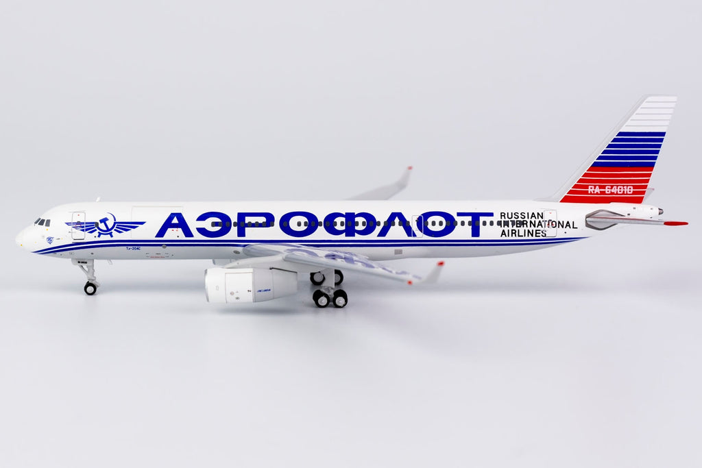 Aeroflot Tupolev Tu-204-100S RA-64010 Russian International Airlines NG Model 40009 Scale 1:400
