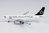SAS Scandinavian Airlines Airbus A319 OY-KBR Star Alliance NG Model 49003 Scale 1:400
