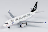 SAS Scandinavian Airlines Airbus A319 OY-KBR Star Alliance NG Model 49003 Scale 1:400