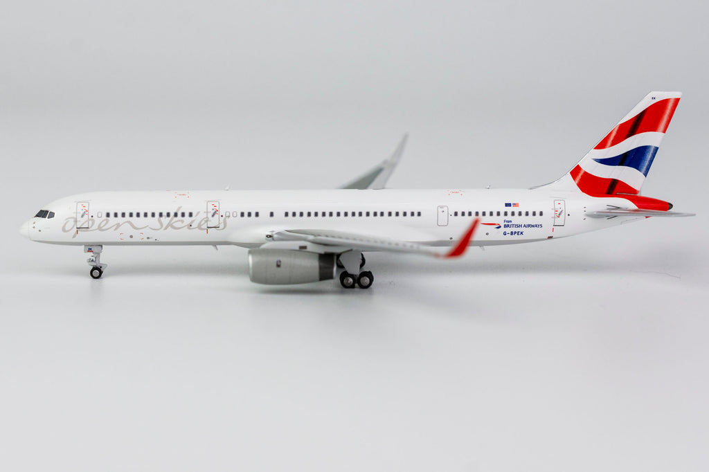 British Airways Boeing 757-200 G-BPEK Open Skies NG Model 53159 Scale 1:400