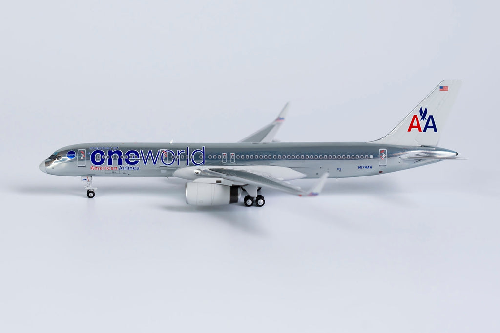 American Airlines Boeing 757-200 N174AA One World NG Model 53178 Scale 1:400