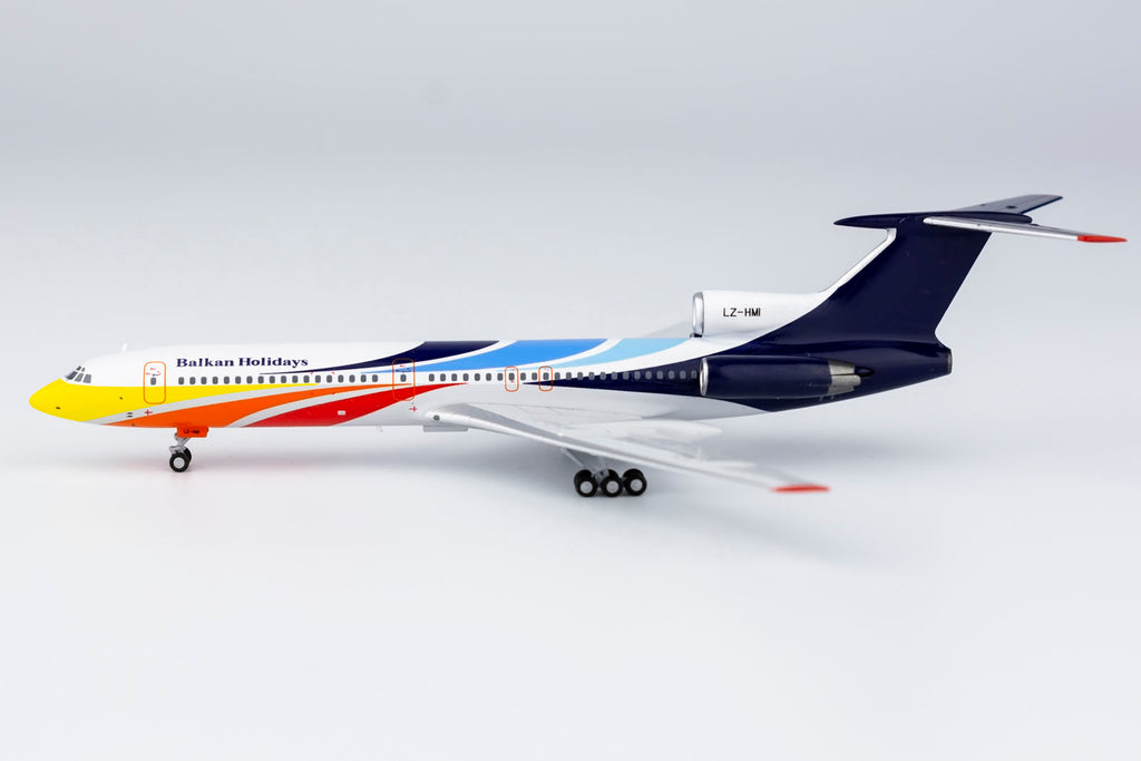 Balkan Holidays Air Tupolev Tu-154M LZ-HMI NG Model 54002 Scale 1:400 –  PandaFox Toys | Auto-Schutzhüllen
