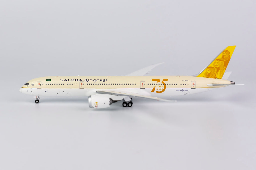 Saudia Boeing 787-9 HZ-ARE 75th Anniversary NG Model 55077 Scale 1:400
