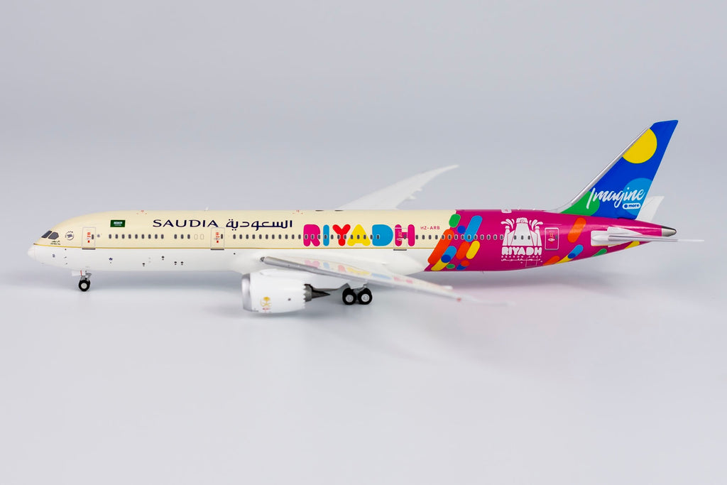 Saudia Boeing 787-9 HZ-ARB Riyadh Season NG Model 55081 Scale 1:400