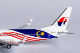 Malaysia Airlines Boeing 737-800 9M-MSE Negaraku NG Model 58103 Scale 1:400