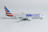 American Airlines Boeing 737-800 N838NN One World NG Model 58117 Scale 1:400