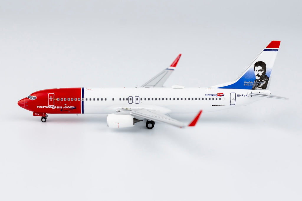 Norwegian Air Shuttle Boeing 737-800 EI-FVX Freddie Mercury NG Model 58131 Scale 1:400