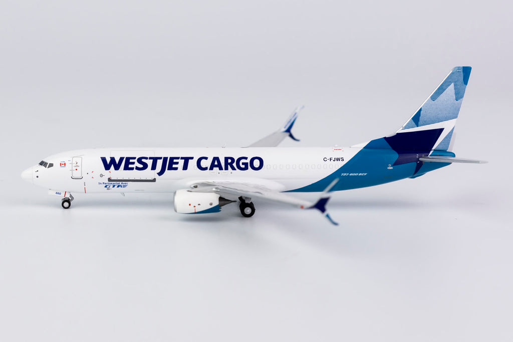 WestJet Cargo Boeing 737-800BCF C-FJWS NG Model 58139 Scale 1:400
