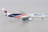 Malaysia Airlines Airbus A330-300 9M-MTE Negaraku One World NG Model 62016 Scale 1:400