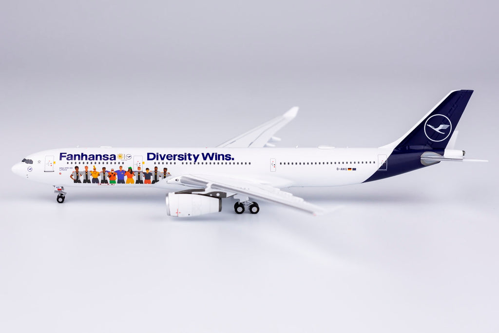 Lufthansa Airbus A330-300 D-AIKQ Fanhansa Diversity Wins NG Model 62049 Scale 1:400