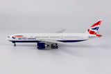 British Airways Boeing 777-200ER G-VIIY NG Model 72008 Scale 1:400