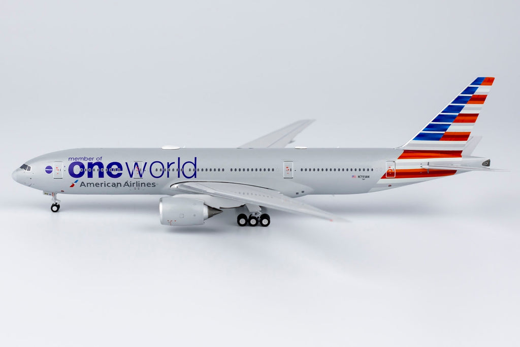 American Airlines Boeing 777-200ER N791AN One World NG Model 72017 Scale 1:400
