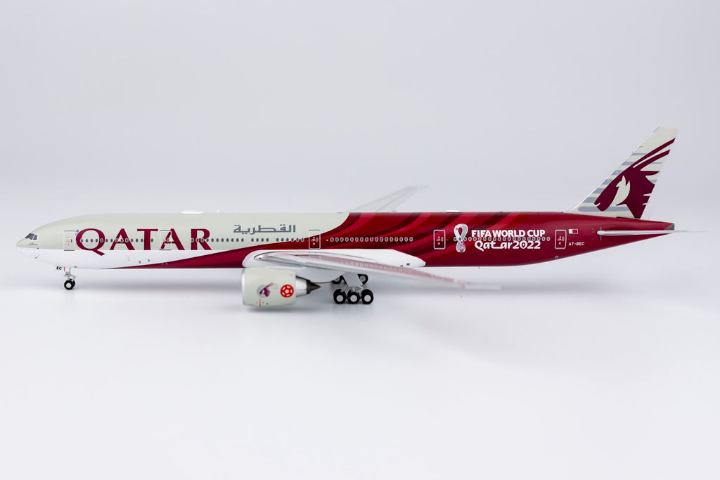 Qatar Airways Boeing 777-300ER A7-BEC FIFA World Cup Qatar 2022 NG Model 73027 Scale 1:400