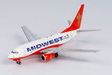Midwest Airlines Boeing 737-600 SU-MWC (Flyglobespan Hybrid Livery) NG Model 76003 Scale 1:400