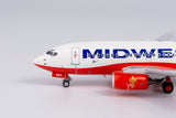 Midwest Airlines Boeing 737-600 SU-MWC (Flyglobespan Hybrid Livery) NG Model 76003 Scale 1:400