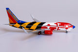 Southwest Boeing 737-700 N214WN Maryland One Canyon Blue With Blue Nose NG Model 77008 Scale 1:400