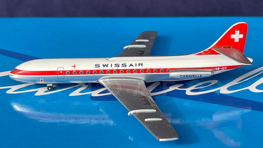 Swissair Sud SE 210 Caravelle HB-ICY Aeroclassics AA18000 Scale 1:400