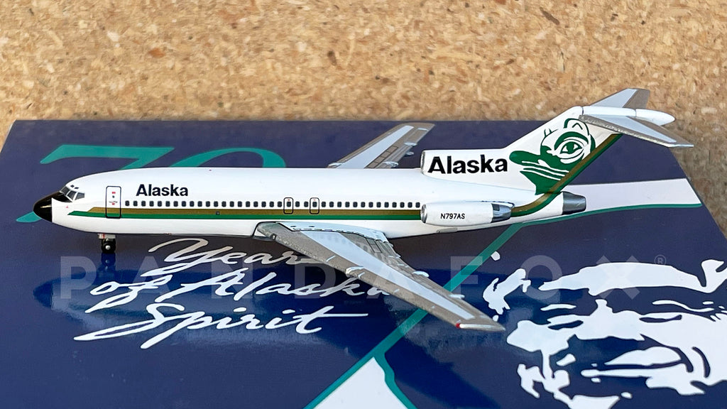 Alaska Airlines Boeing 727-100 N797AS Aeroclassics AC18079F Scale 1:400