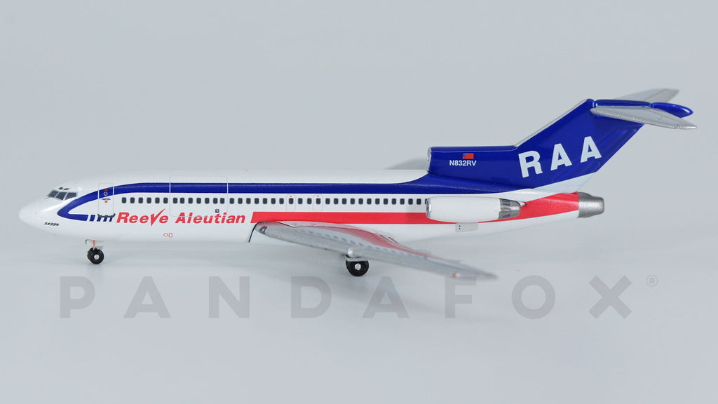 Reeve Aleutian Airways Boeing 727-100 N832RV Aeroclassics AC18088 Scale 1:400