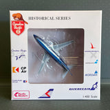 Quebecair Boeing 737-200 C-GQBA Aeroclassics AC18100 Scale 1:400