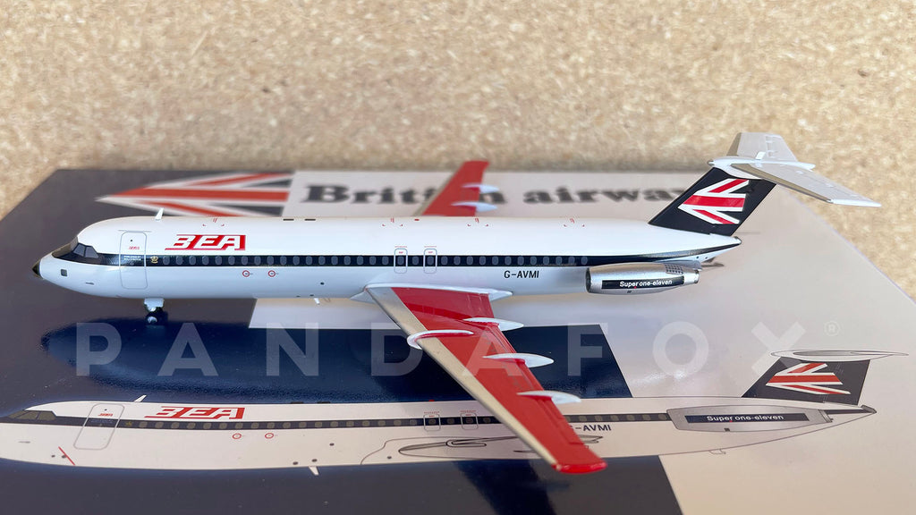 British European Airways BEA BAC-111-500 G-AVMI Aviation AV2111081 Scale 1:200